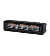 LED Light bar - Hella - Black Magic Edgeless Pro - Mini - 7" - 17.7cm - Position light White/Amber - 1 flash pattern - Spot