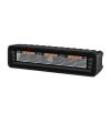 Arbeitsbeleuchtung - Hella - Black Magic Edgeless Pro - Mini - 4.9" - 17.7cm - Positionslicht Rot/Amber - 1 Blinkmuster - Work /