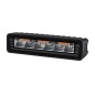 LED Light bar - Hella - Black Magic Edgeless Pro - Mini - 7" - 17.7cm - Position light White/Amber - 1 flash pattern - Wide LED Light bar - Hella - Black Magic Edgeless Pro - Mini - 7" - 17.7cm - Position light White/Amber - 1 flash pattern - Wide
