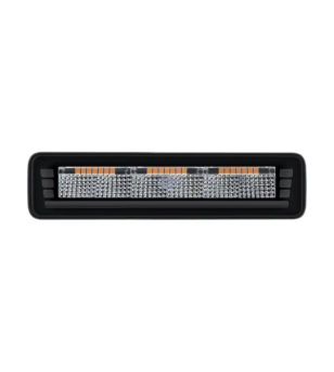LED-ramp - Hella - Black Magic Edgeless Pro - Mini - 7" - 17.7cm - Positionsljus Vit/Bärnsten - 1 blixtmönster - Wide -