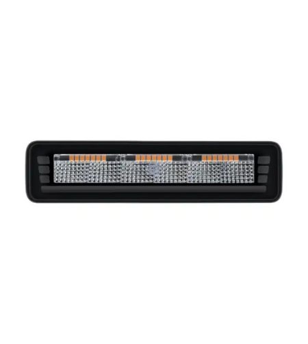LED Light bar - Hella - Black Magic Edgeless Pro - Mini - 7" - 17.7cm - Position light White/Amber - 1 flash pattern - Wide