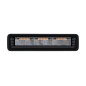 LED Light bar - Hella - Black Magic Edgeless Pro - Mini - 7" - 17.7cm - Position light White/Amber - 1 flash pattern - Wide LED Light bar - Hella - Black Magic Edgeless Pro - Mini - 7" - 17.7cm - Position light White/Amber - 1 flash pattern - Wide