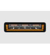 Arbetsbelysning - Hella - Black Magic Edgeless Pro - Mini - 7" - 17.7cm - Positionsljus Röd/Bärnsten - 1 blixtmönster - Work / S