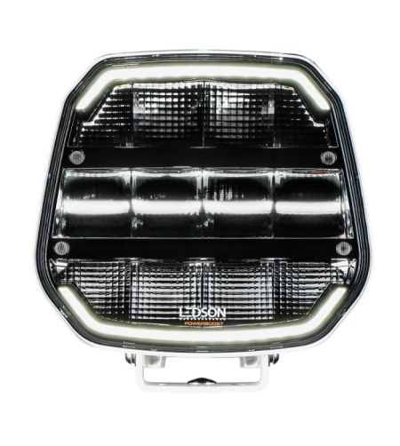 Verstraler - Ledson - Epix 9+ - Strobe - 8.9" - 22.5cm - Powerboost - Positielicht Wit/Amber - 5 Flitspatronen - Driving
