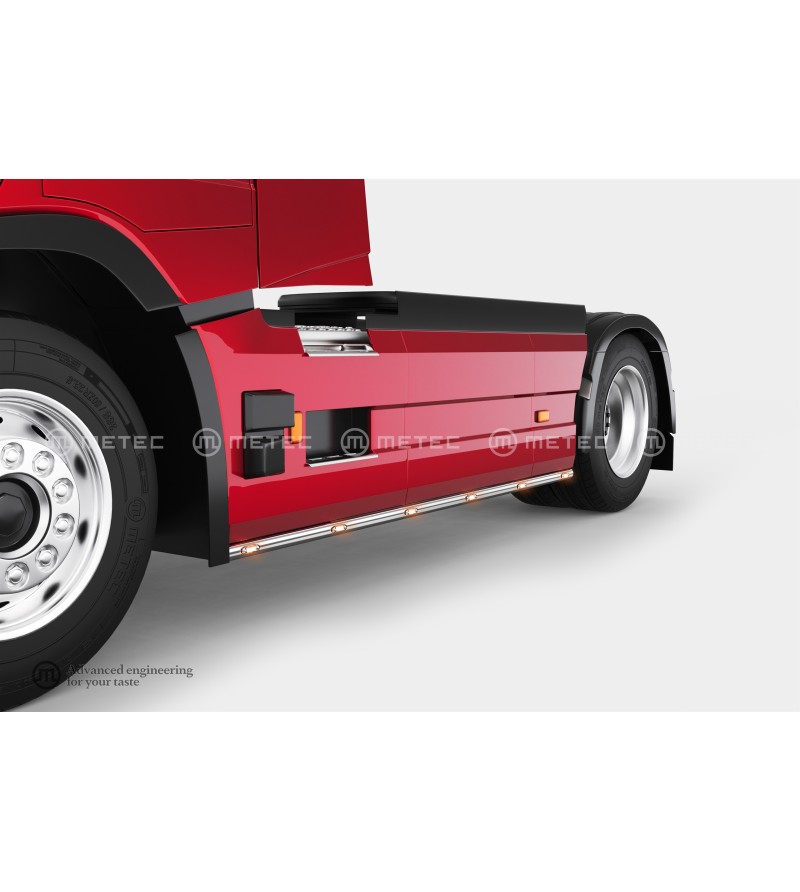 Seitenschutzbügel - Metec - S-liner - LED - Renault - T - WB 3200 - 2014+ Seitenschutzbügel - Metec - S-liner - LED - Renault - T - WB 3200 - 2014+
