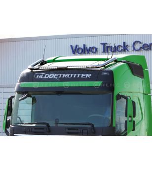 VOLVO FH 13+ ROOF LAMP HOLDER with 2x Lazer Linear 18 LEDBAR - Globetrotter XL roof