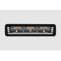 LED Light bar - Hella - Black Magic Edgeless Pro - Mini - 7" - 17.7cm - Position light White/Amber - 1 flash pattern - Spot LED Light bar - Hella - Black Magic Edgeless Pro - Mini - 7" - 17.7cm - Position light White/Amber - 1 flash pattern - Spot