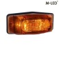 Double burner - M-Led - Classic - Dual Color - 4.9" - 12.5cm - LED - Amber - White/Amber - 12V-30V Double burner - M-Led - Classic - Dual Color - 4.9" - 12.5cm - LED - Amber - White/Amber - 12V-30V