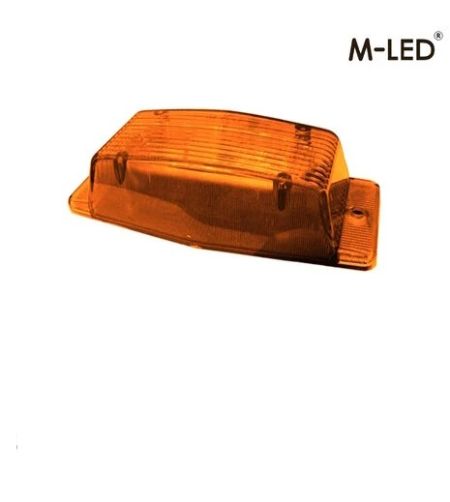 Dubbelbrander - M-Led - Classic - Dual Color - 4.9" - 12.5cm - LED - Amber - Wit/Amber - 12V-30V
