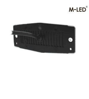 Dubbelbrander - M-Led - Classic - Dual Color - 4.9" - 12.5cm - Amber - Wit/Amber - 12V-30V