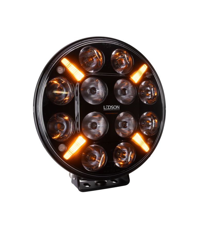 Driving light - Ledson - Pollux - Strobe - 8.6" - 21.8cm - Position light White/Amber - 1 flash pattern - Driving