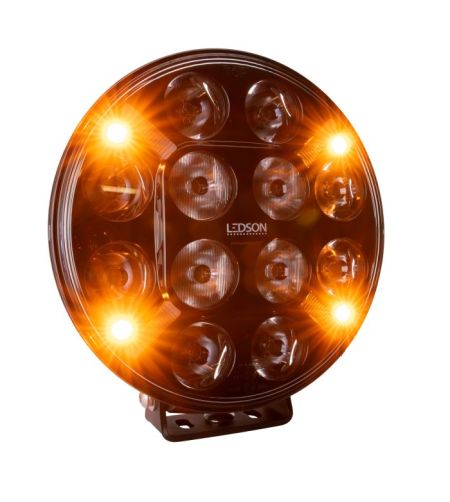 Verstraler - Ledson - Pollux - Strobe - 8.6" - 21.8cm - Positielicht Wit/Amber - 1 flitspatroon - Driving