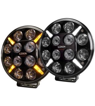 Verstraler - Ledson - Pollux - Strobe - 8.6" - 21.8cm - Positielicht Wit/Amber - 1 flitspatroon - Driving