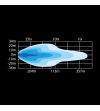 LED Light bar - Strands - Dark Knight Identity - 20.5" - 52cm - Position light White/Amber - Driving