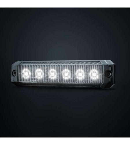Marker Light - Strands - Dark Knight Super Dark - 3.3" - 8.4cm - Smoke - White - 12V-30V
