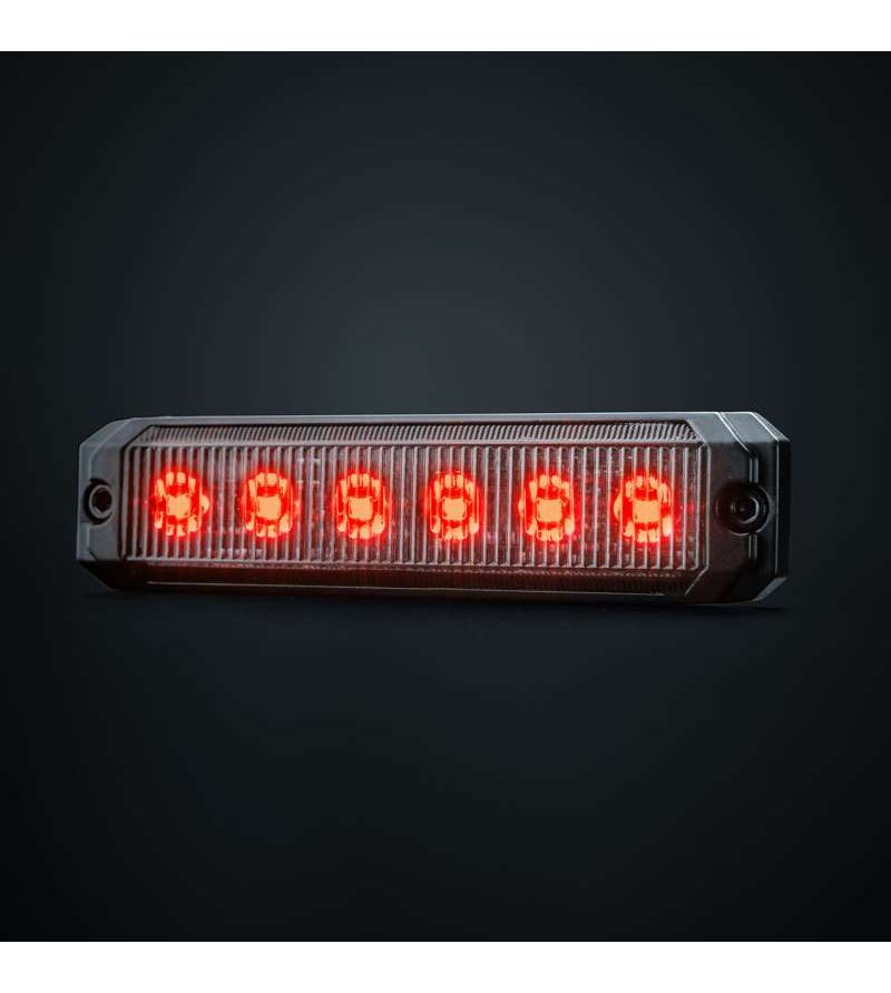 Markeringsljus - Strands - Dark Knight Super Dark - 3.3" - 8.4cm - Smoke - Röd - 12V-30V Markeringsljus - Strands - Dark Knight Super Dark - 3.3" - 8.4cm - Smoke - Röd - 12V-30V