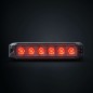 Markeringslicht - Strands - Dark Knight SM6 - 4.7" - 12cm - Smoke - Rood - 12V-30V