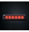 Marker Light - Strands - Dark Knight Super Dark - 3.3" - 8.4cm - Smoke - Red - 12V-30V