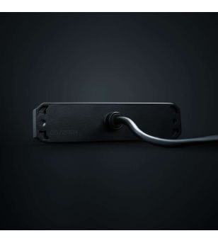 Markeringslicht - Strands - Dark Knight Super Dark - 3.3" - 8.4cm - Smoke - Rood - 12V-30V