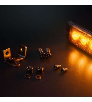 Markeringslicht - Strands - Dark Knight SM6 - 4.7" - 12cm - Smoke - Amber - 12V-30V