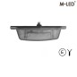 Dubbelbrander - M-Led - Classic - Dual Color - 4.9" - 12.5cm - LED - Helder - Wit/Rood - 12V-24V Dubbelbrander - M-Led - Classic - Dual Color - 4.9" - 12.5cm - LED - Helder - Wit/Rood - 12V-24V