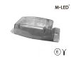 Dubbelbrander - M-Led - Classic - Dual Color - 4.9" - 12.5cm - Helder - Wit/Rood - 12V-24V