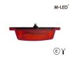 Double burner - M-Led - Classic - 4.9" - 12.5cm - With Brake light - Red - 12V-24V