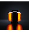 Marker Light - Strands - FOR9T Geo - 2.8" - 7cm - Smoke - Red - 12V-36V