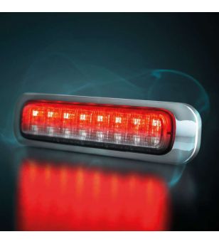 Bakljus - Strands - Dark Knight - 5.1" - 12.9cm - Smoke - Bak - Broms - Blink - Back - 12V-24V