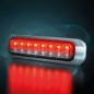 Tail light - Strands - Dark Knight - 5.1" - 12.9cm - Smoke - Tail - Brake - Ind - Rev - 12V-24V Tail light - Strands - Dark Knight - 5.1" - 12.9cm - Smoke - Tail - Brake - Ind - Rev - 12V-24V