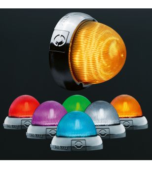 Interior lighting - Ledson - Dots - Chroom - Green - 12V-24V - Set of 5