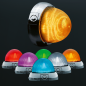 Interieurverlichting - Strands - IZE LED Melon - Chroom - Smoke - Wit/Amber/Groen//Blauw - 12V-24V Interieurverlichting - Strands - IZE LED Melon - Chroom - Smoke - Wit/Amber/Groen//Blauw - 12V-24V