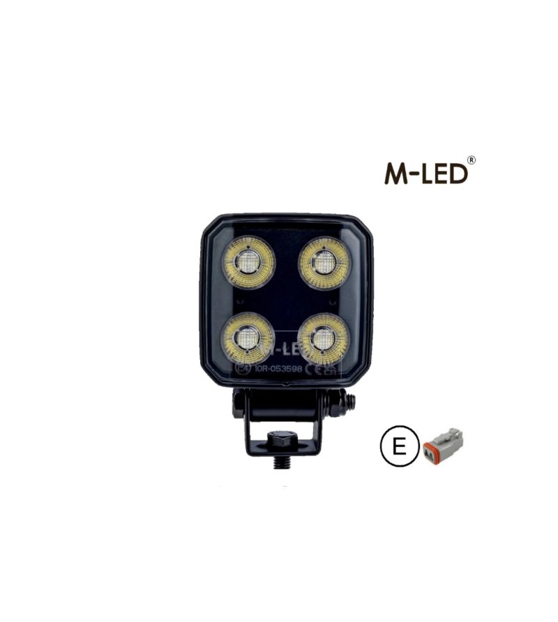 Werklamp - M-Led - Black Edge - 3" - 7.6cm - Work / Scene Werklamp - M-Led - Black Edge - 3" - 7.6cm - Work / Scene