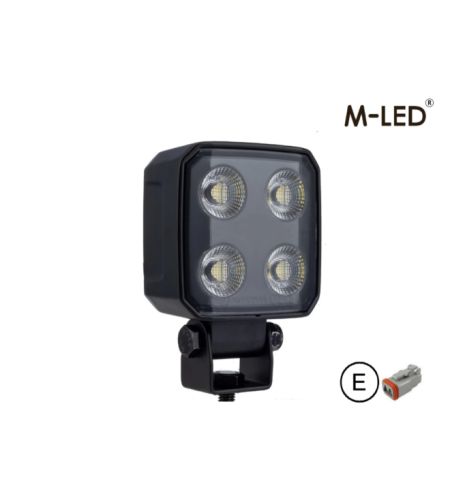Work light - M-Led - Black Edge - 3" - 7.6cm - Work / Scene