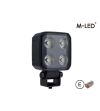 Arbetsbelysning - M-Led - Black Edge - 3" - 7.6cm - Work / Scene
