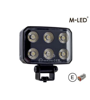 Work light - M-Led - Black Edge - 5.3" - 10.8cm - Work / Scene