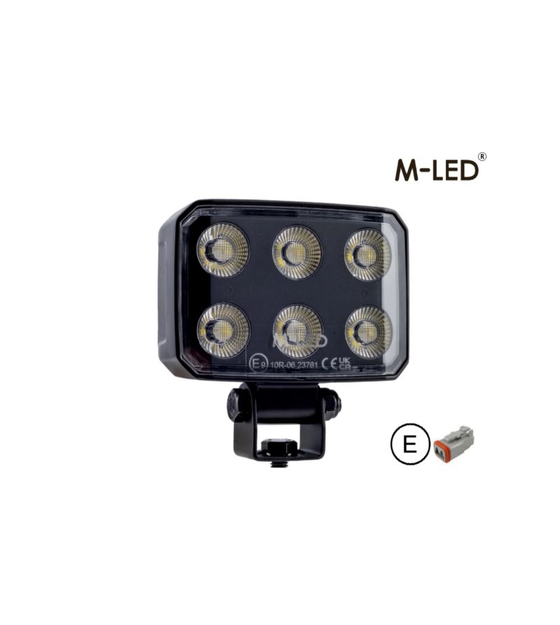 Arbetsbelysning - M-Led - Black Edge - 5.3" - 10.8cm - Work / Scene Arbetsbelysning - M-Led - Black Edge - 5.3" - 10.8cm - Work / Scene