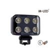 Werklamp - M-Led - Black Edge - 5.3" - 10.8cm - Work / Scene