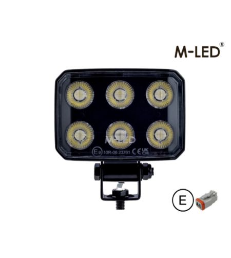 Arbetsbelysning - M-Led - Black Edge - 5.3" - 10.8cm - Work / Scene