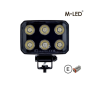 Werklamp - M-Led - Black Edge - 5.3" - 10.8cm - Work / Scene Werklamp - M-Led - Black Edge - 5.3" - 10.8cm - Work / Scene
