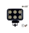 Arbetsbelysning - M-Led - Black Edge - 5.3" - 10.8cm - Work / Scene