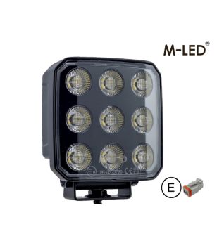 Arbetsbelysning - M-Led - Black Edge - 3.9" - 10cm - Work / Scene