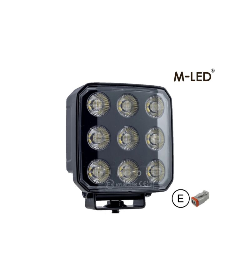 Arbetsbelysning - M-Led - Black Edge - 3.9" - 10cm - Work / Scene Arbetsbelysning - M-Led - Black Edge - 3.9" - 10cm - Work / Scene