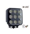 Arbeitsbeleuchtung - M-Led - Schwarz Edge - 3.9" - 10cm - Work / Scene