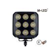 Arbetsbelysning - M-Led - Black Edge - 3.9" - 10cm - Work / Scene