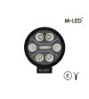 Werklamp - M-Led - 3.1" - 7.8cm - Positielicht Wit/Amber - Work / Scene