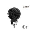 Arbetsbelysning - M-Led - 3.1" - 7.8cm - Positionsljus Vit/Bärnsten - Work / Scene