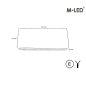 Werklamp - M-Led - Undercover - 3.6" - 9.1cm - Work / Scene Werklamp - M-Led - Undercover - 3.6" - 9.1cm - Work / Scene