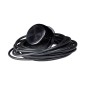 Begrenzungsleuchte - Strands - Dark Knight Viking - Rund - 3" - 7.8cm - Smoke - Rot - 12V-30V
