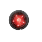 Markeringslicht - Strands - Dark Knight Viking - Rond - 3" - 7.8cm - Smoke - Rood - 12V-30V